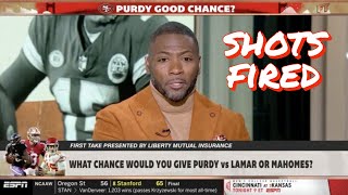 Ryan Clark Takes Shots at 49ers QB Brock Purdy [upl. by Yolanda585]