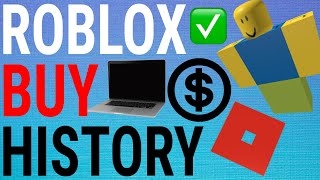 How To See Your Roblox Transaction History on PC amp Mac [upl. by Tuppeny468]