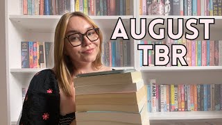 AUGUST TBR  my reading plans for the month [upl. by Genia]