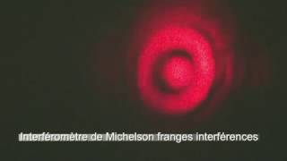 Interféromètre Michelson avec quotmiroir et voice coilquot [upl. by Ellevel]