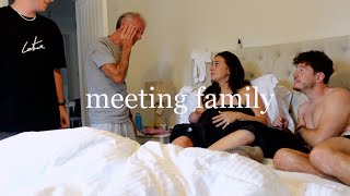 TELLING MY FAMILY WE GAVE BIRTH AFTER BIRTH REACTION amp FAMILY MEETING MY BABY FOR THE FIRST TIME [upl. by Llohcin480]