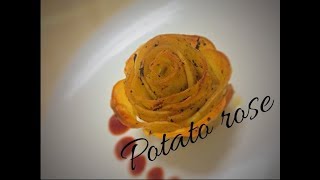 How to make potato roseeasy simple recipe [upl. by Aneet353]