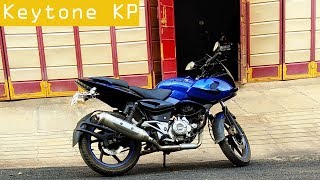 Pulsar 220 modification  Pulsar 200ns style number plate and tyre hugger [upl. by Pussej464]