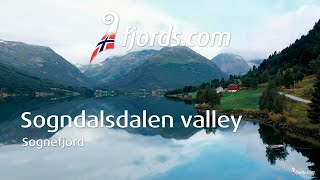 FJORDS NORWAY  Sogndalsdalen valley [upl. by Klemm629]