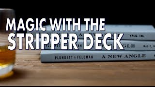 Book Review A New Angle by Ryan Plunkett amp Michael Feldman  Stripper Deck [upl. by Thielen211]