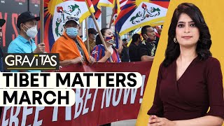 Gravitas Tibet Matters march  Tibets fight against China [upl. by Oralia]