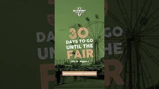 30 Days Until the 2024 McHenry County Fair [upl. by Ekoorb12]