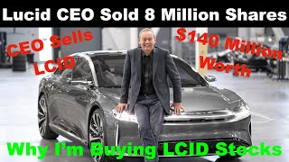 Lucid CEO Peter Rawlinson Sold 8 Million Shares of LCID  Why Im Buying Them  Gas Prices Surge EV [upl. by Krischer]