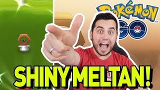 I GOT SHINY MELTAN SHINY MELTAN IS BACK in POKEMON GO [upl. by Palestine]