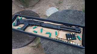 Benelli M4  M1014 Shell ejecting GBB project [upl. by Otrebcire]