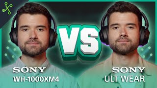 SONY ULT WEAR VS SONY WH1000XM4 Los mejores AURICULARES por 200 EUROS 💰 [upl. by Modla667]