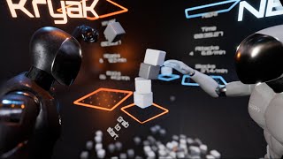 Classics Reimagined BATTLE BLOCKS VR — a novel multiplayer puzzle game [upl. by Surat]