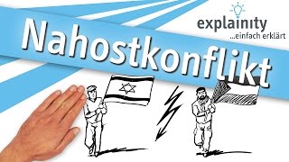 Nahostkonflikt einfach erklärt explainity® Erklärvideo [upl. by Coniah]