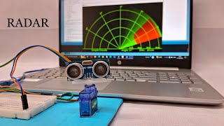 How to make radar at home  How to make radar with arduino  Arduino project [upl. by Parrisch]