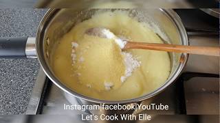 Recipe  How To Make Fufu LIKE A PRO [upl. by Adnauqahs128]