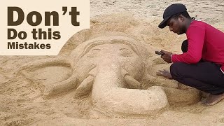 How to make sand art  full Tutorial  sand art बनाते समय ये गलती मत करो  sand art for beginners [upl. by Hgielsel941]