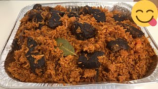 Perfect Smokey Party Jollof Rice By Creative Kitchen  Beginners Tutoria  Well Explained Steps [upl. by Som]