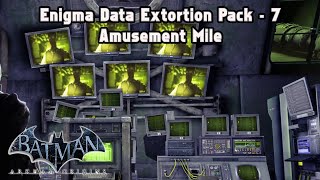 Batman Arkham Origins  Enigma Data Extortion Pack  7 Amusement Mile [upl. by Lemaj]