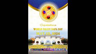 Congratulations on WORLD FALUN DAFA DAY thinhhanh music falundafa [upl. by Einniw]