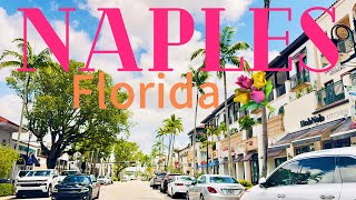 DRIVING NAPLES FLORIDA NEIGHBORHOOD [upl. by Faucher]