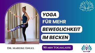 Yoga für mehr Beweglichkeit im Becken [upl. by Aketal]