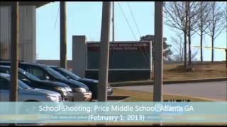 Atlanta Price Middle School Shooting February 1 2013 [upl. by Aisela519]