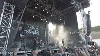 Impaled Nazarene  ApolokiaI Al Purg Vompo My Blessing live 10082024  Brutal Assault [upl. by Htezzil]