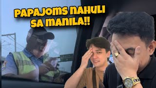 KALINGAP JOMAR UNANG BESES MAG DRIVE SA METRO MANILA NAHULI [upl. by Ahsetra]