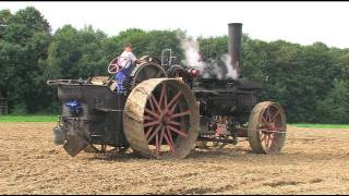 Dampf Traktor pflügt  Steam Tractor Ploughing [upl. by Spring]