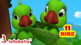 Chitti Chilakamma Amma Kottinda  Telugu Rhymes for kids  Baby Rhymes  Infobells telugurhymes [upl. by Refinne]