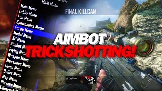 HITTING THE CRAZIEST TRICKSHOTS  BO2 Aimbot Trickshotting [upl. by Nannek]