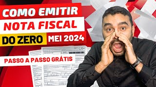 Como Emitir Nota Fiscal MEI Passo a Passo Completo ATUALIZADO 2024 [upl. by Marden636]