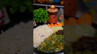 Daal Palak ASMR shorts [upl. by Gnem852]