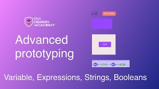 Advanced Prototyping in Figma using VARIANTS from Ovi Design Academy [upl. by Karry310]