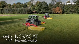 PÖTTINGER  NOVACAT  NOVADISC Heckmähwerke im Vergleich  Walkaround [upl. by Ittam]