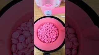 Pink Hard Wax 💕💕 waxing asmr shorts satisfying reels asmrvideo hardwax [upl. by Onyx630]