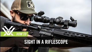 How to sight in a riflescope [upl. by Ilatfen]