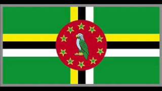 DOMINICA  NATIONAL ANTHEM With Lyrics [upl. by Akirdnas675]