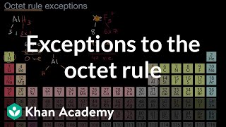 Exceptions to the octet rule  AP Chemistry  Khan Academy [upl. by Gav77]