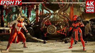 OmniMan vs Sektor Hardest AI  Mortal Kombat 1 [upl. by Leahcimaj]