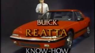 Buick – Reatta Service Highlights 1988 [upl. by Oidualc]