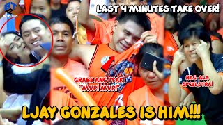 LJAY GONZALES NATUPAD ANG MATAGAL NA PANGARAP GANTIHAN NI BANAL AT HERNANDEZ SA GAME 3 DO OR DIE [upl. by Elatia]