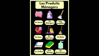 Apprenez le Vocabulaire des Produits Ménagers en Français  🇫🇷françaisfacile [upl. by Vtehsta]