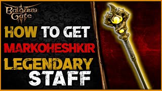 Baldur’s Gate 3 How to get Legendary Staff Markoheshkir Ramazith Tower Puzzle [upl. by Souvaine463]