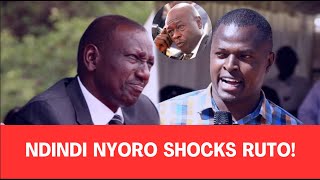 OGOPA NDINDI NYORO DELIVERS BAD MESSAGE TO RUTO AHEAD OF GACHAGUAs RESIGNATIONYOU WILL [upl. by Retsehc447]