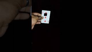 CARDISTRY 💞😱👌🔥CARD MAGIC CARD VANISH shorts viral trending [upl. by Nerro511]