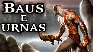 GOD OF WAR 2  6 URNAS SECRETAS E SEUS PODERES [upl. by Yllod]