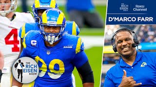 Rams Sideline Reporter D’Marco Farr on the Greatness of Aaron Donald  The Rich Eisen Show [upl. by Alansen]