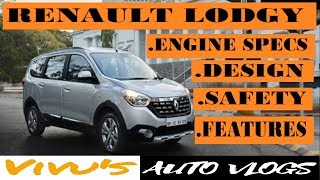 LODGY 2017  full review with featuresdesignsafety amp engine specs  vlog22 [upl. by Akenaj]