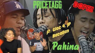 Pricetagg ft Gloc9 JP Bacallan performs quotPahinaquot  KITO ABASHI REACTION [upl. by Ygief]